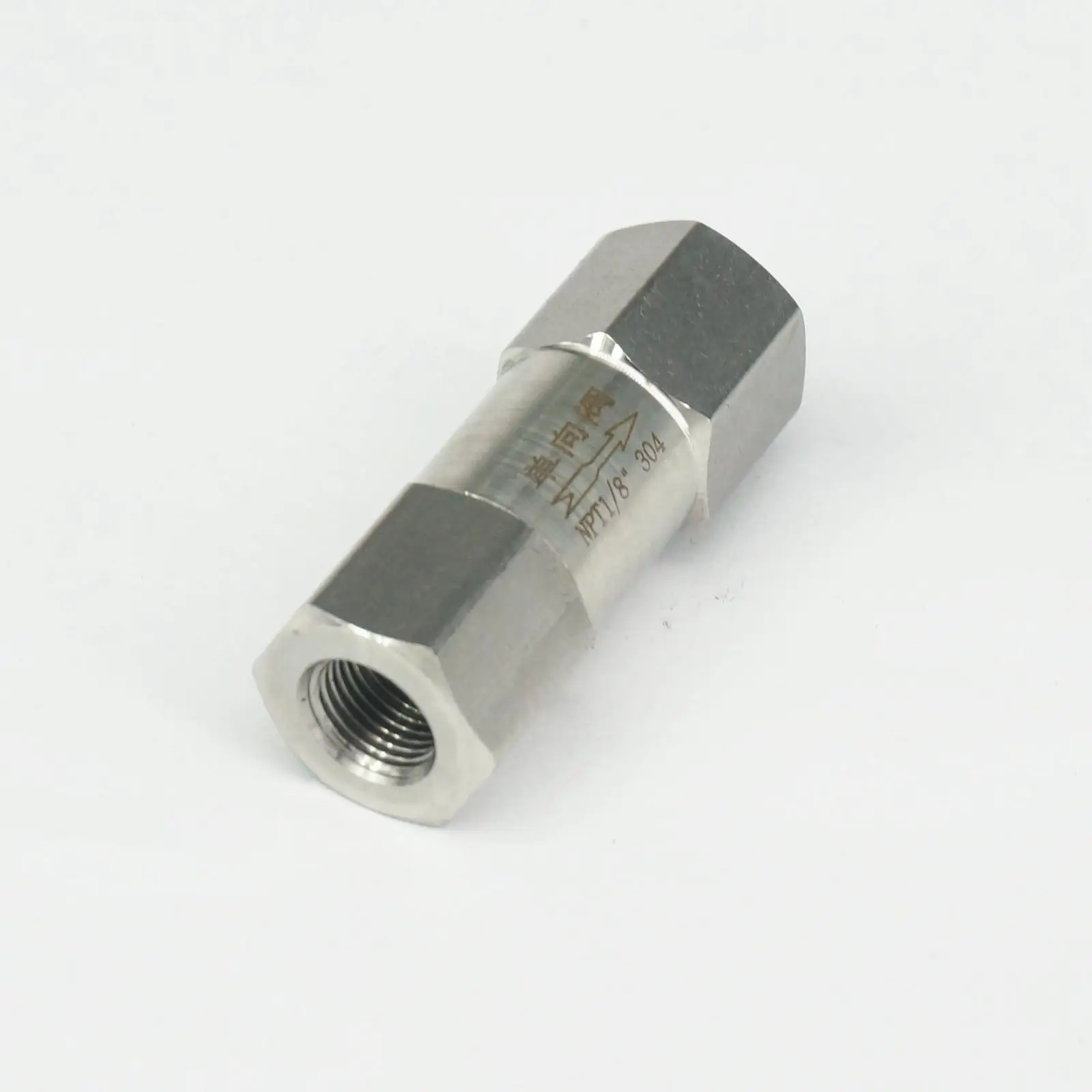 1/8 "NPT Женский проверочный клапан с одной стороны из нержавеющей стали 304 для