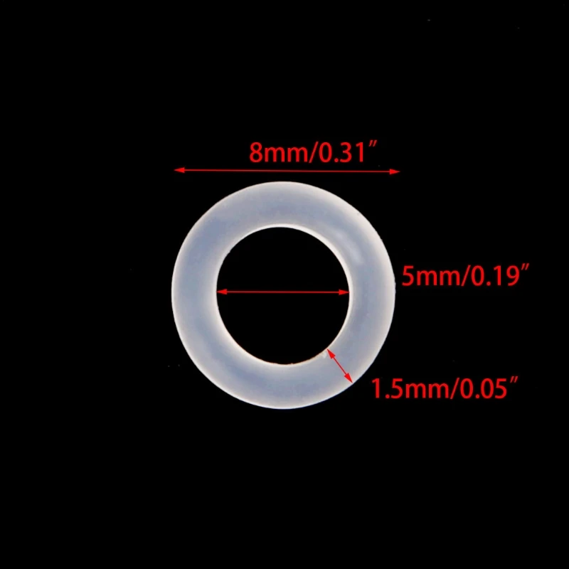 

2019 New 120Pcs Keycaps Rubber O-Ring Switch Dampeners For Cherry MX Keyboard