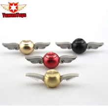 4 Style EDC Fidget Spinner Harry Potter Golden Snitch Metal Toy Hand Finger Spinner Cupid Wings Spiner Gift For Kid Adult Drum