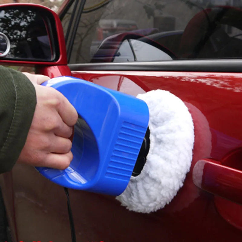 BLUE Portable hand Polisher tool for auto Car Wax Polishing Machine DC