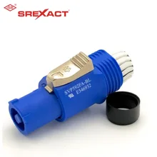

sunrise NAC3FCA powerCON 20A Lockable cable connector,power-in,screw terminals,blue for LED Screen Stage lighting FEMALE INPUT