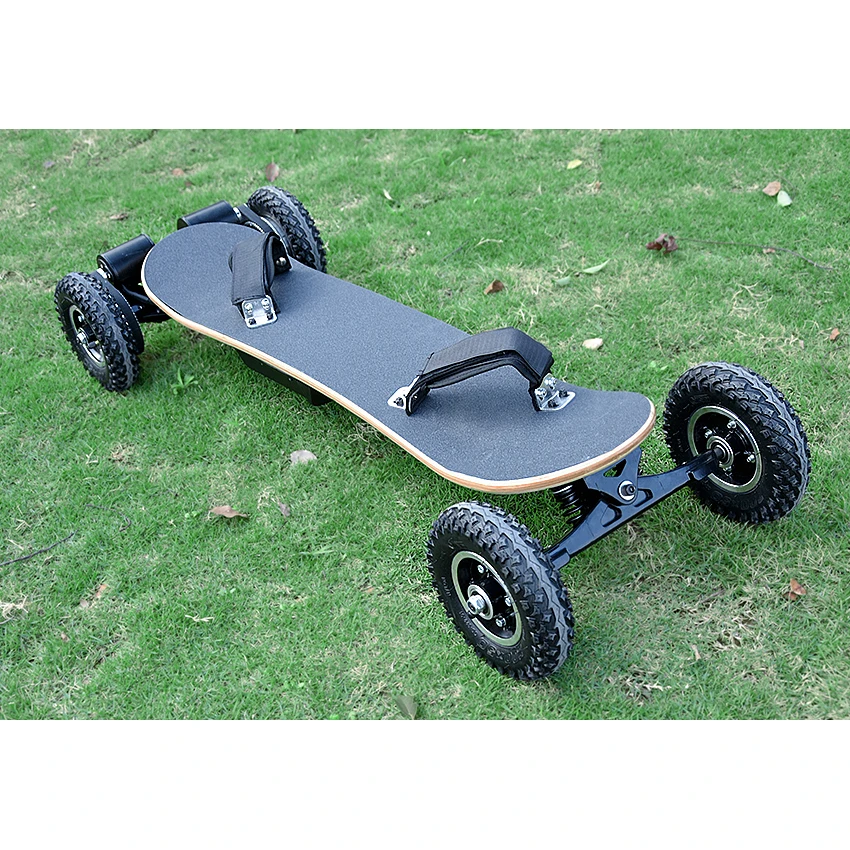 Discount Electric Scooter 4 Wheel Electric Skateboard Longboard Boosted board E-scooter Hoverboard Wood Board Double Motor 1200W Power 20