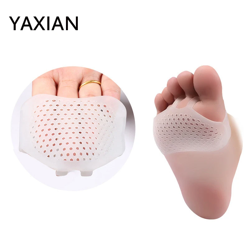 

Honeycomb Silicone front cushion anti-skid silica gel breathable adjustable foot pad lady's high-heeled shoes 2018 NEW Women