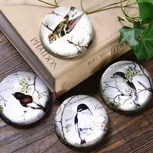 Настроить, 50 мм прозрачная люстра шар с красочной печатью кристаллический пресс-папье, красивый кристалл украшения дома