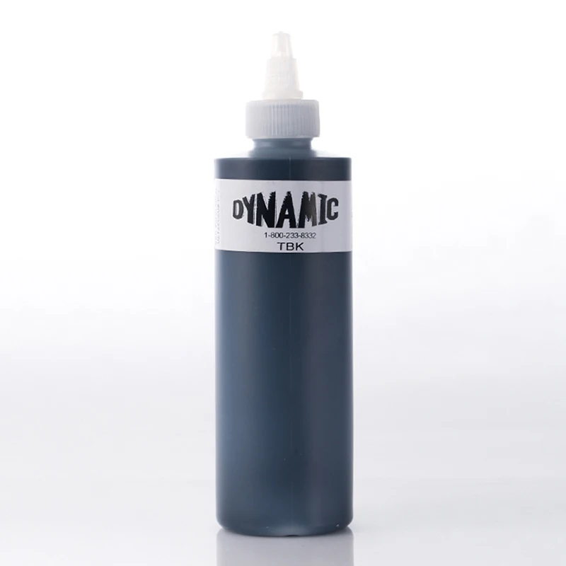 Baratos Tinta de tatuaje negra Triple de Color dinámico (8 oz)