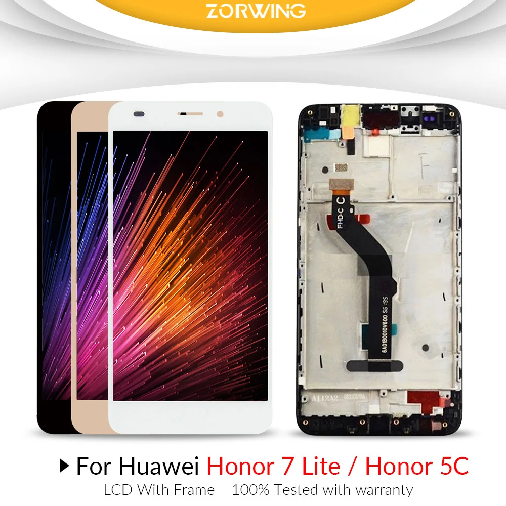 ЖК-дисплей и сенсорный экран для Huawei Honor 5C дигитайзер в сборе 7 Lite замена экрана GT3 |