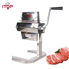 ITOP Stainless Steel 5'' Meat Tenderizer Needle Steak Beaf Pork Pounders Kitchen Heavy Duty Meat Tools Machine