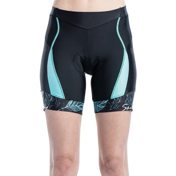 

Santic Women Cycling Padded Shorts Pro Fit Coolmax Shockproof 4D Pad Road MTB Bike Bicycle Shorts ciclismo Asain S-2XL L8C05097