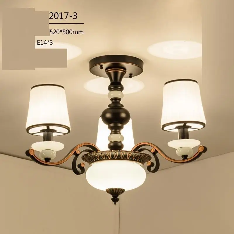 Version Q Sufitowa Vintage For Living Room Home Lighting Lampada Plafond Light Plafonnier Luminaria De Teto Lampara Techo Ceiling Lamp - Body Color: Version Q