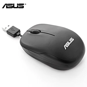 

ASUS UT220 Retractable Cabel USB Optical Mouse For Laptop--Black
