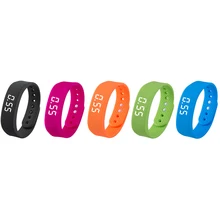 Совершенно USB Перезаряжаемый 3D T5 фитнес-часы светодиодный дисплей спортивный датчик фитнес-браслет умный бегущий шаговый трекер Шагомер