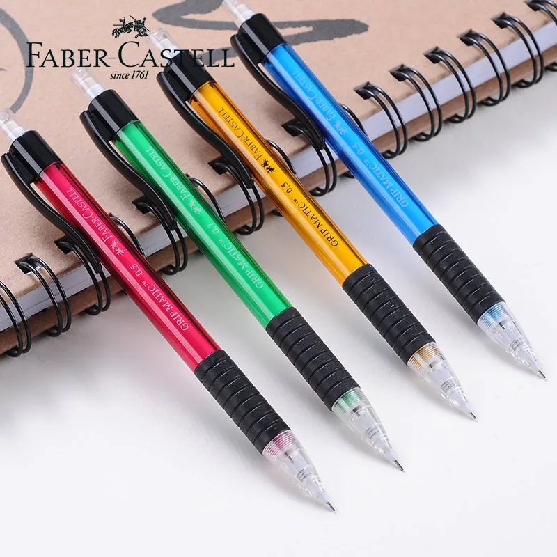 Механический карандаш Faber Castell с рукояткой Matic или сверхтонкими выводами графит