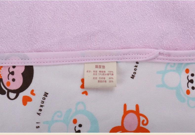 Baby Reusable Changing Mat Cover Waterproof Diapers for Newborns Washable Bamboo Fiber Mats Travel Nappy Diaper Changing Pads  (23)