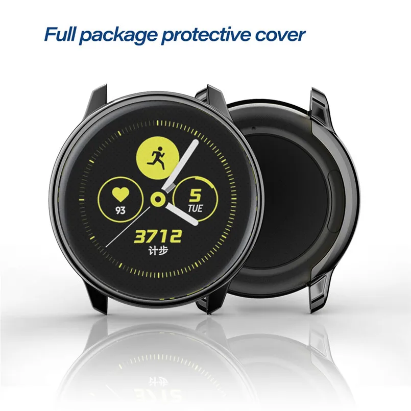 Fashion TPU Case Cover Ultra-thin Plating Soft TPU Protection Case Cover For Samsung Galaxy Watch Active 40mm 40AP309