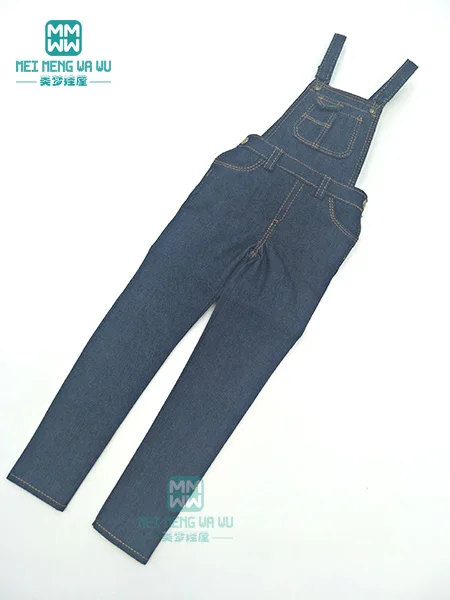 BJD куклы одежда для 43 см 1/4 BJD аксессуары мода стрейч полосатая футболка, ремень брюки - Цвет: JPy4--013---B
