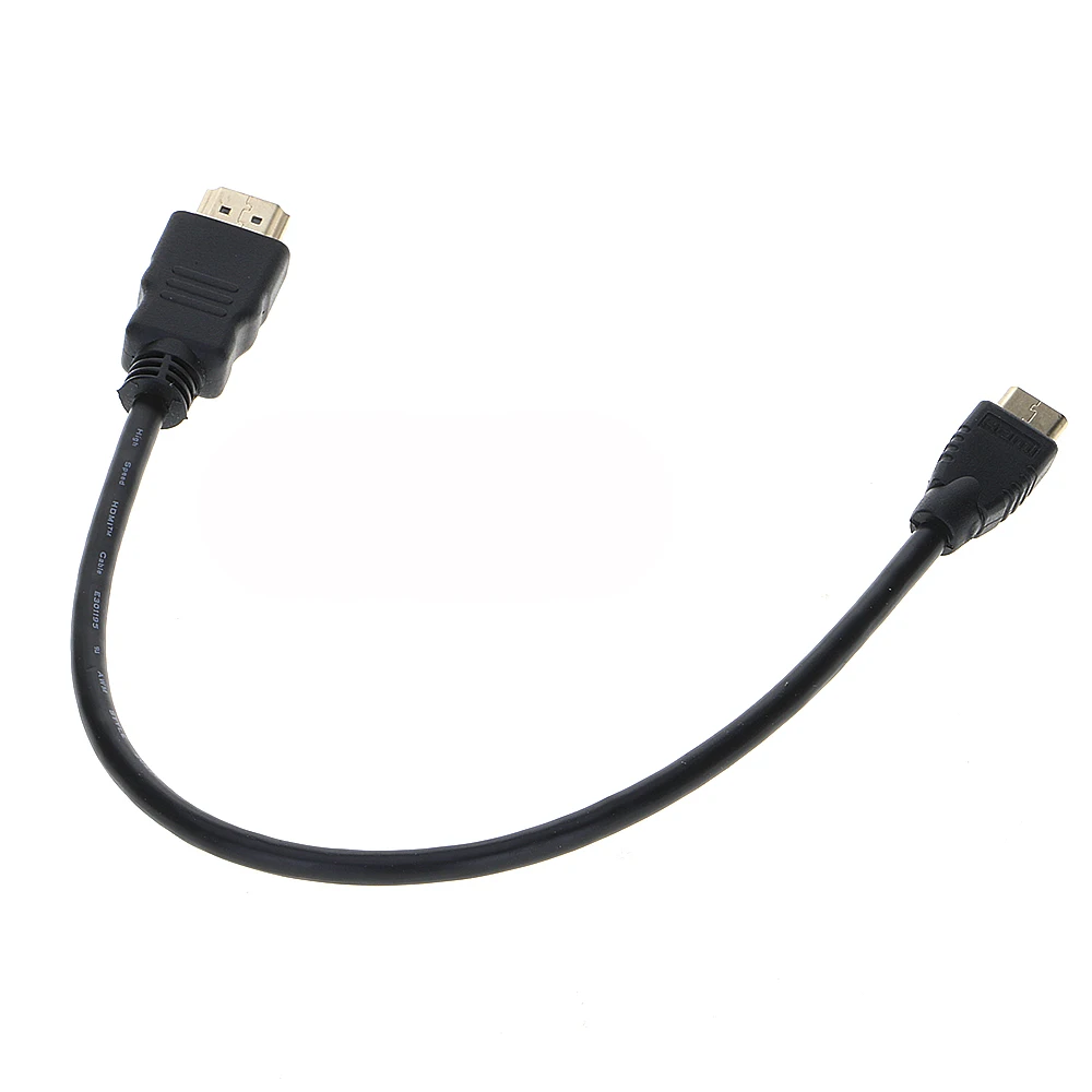 HDMI к Mini HDMI Тип C видео кабель Соединительный адаптер для ТВ HD tv DV 1080p