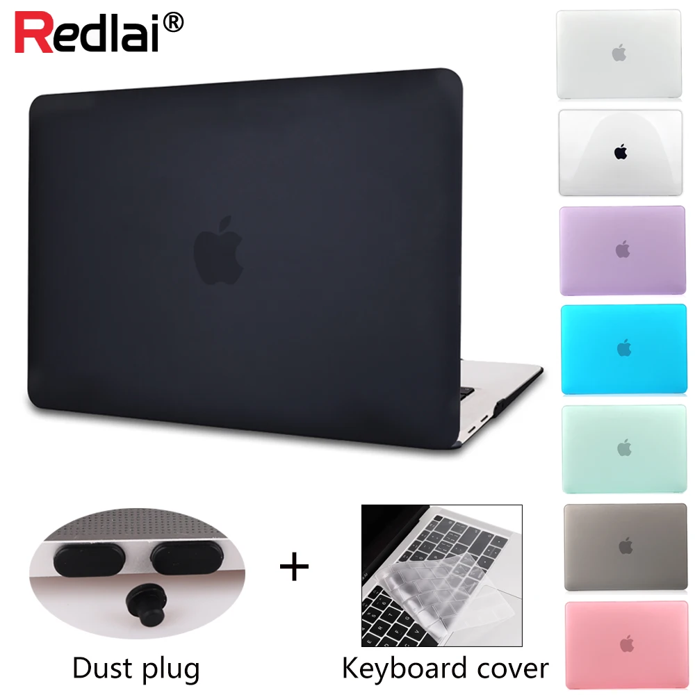 

Redlai Case for 2018 Apple Macbook Air 13 inch Model A1932 , Smooth Matte Frosted Clear Crystal Newest Hot Best High Quality