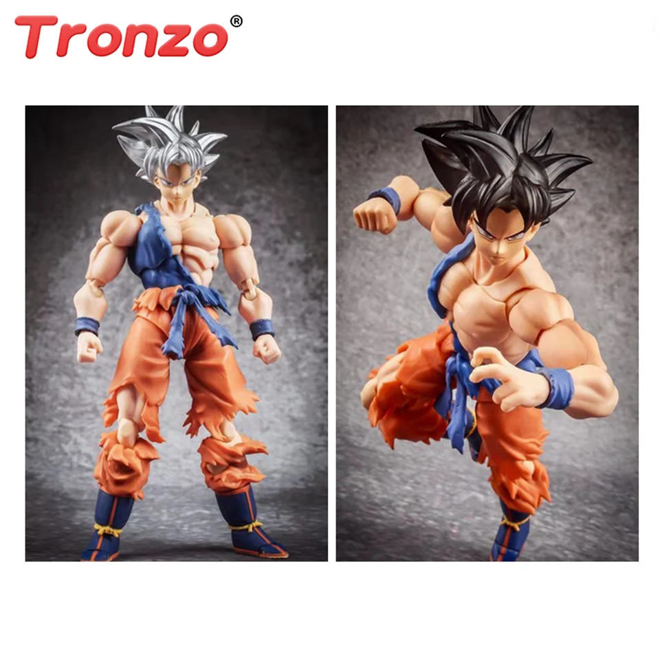 

Tronzo 1 Set Suit for Dragon Ball Z DBZ shf SSJ Black Normal Goku UI Vegeta Trunks Accessories figure Action Figure Toys
