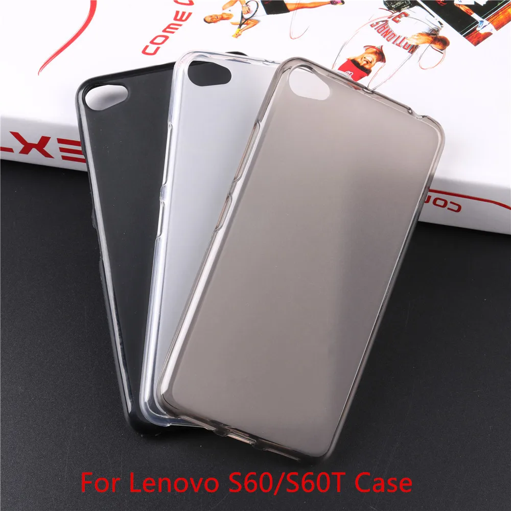 

Lenovo S60 Case On Lenovo S60 Cover S 60 S60t S60-t Tpu Silicone Soft Slim Original Simple Lightweight Phone Shell Case