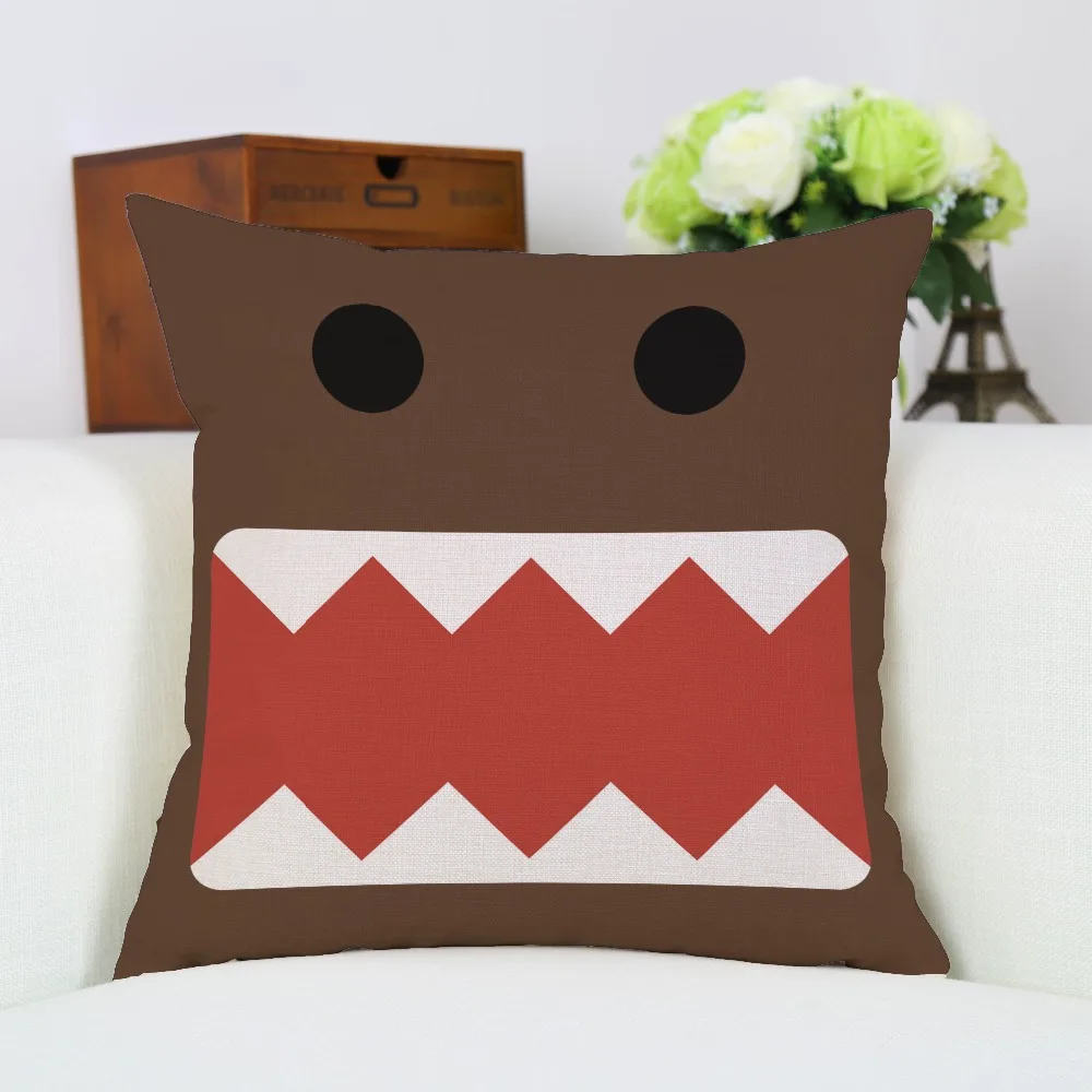 Аниме Domo kun чехол для подушки с мультяшным принтом Kawaii DomoRock! Наволочка рисунком