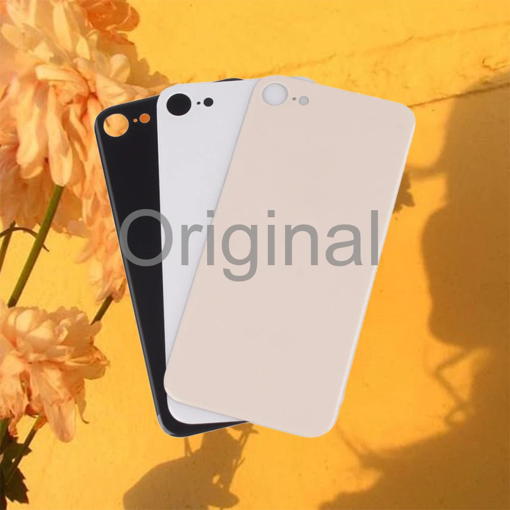 Лучший Оригинал с логотипом для Apple iPhone 8 Plus задняя крышка батарейного отсека