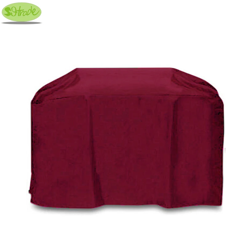 

High quality Wine/Claret BBQ grill cover 57"/145cm,Oxford fabric Water proofed ,BBQ grill protective cover,all weather resistant