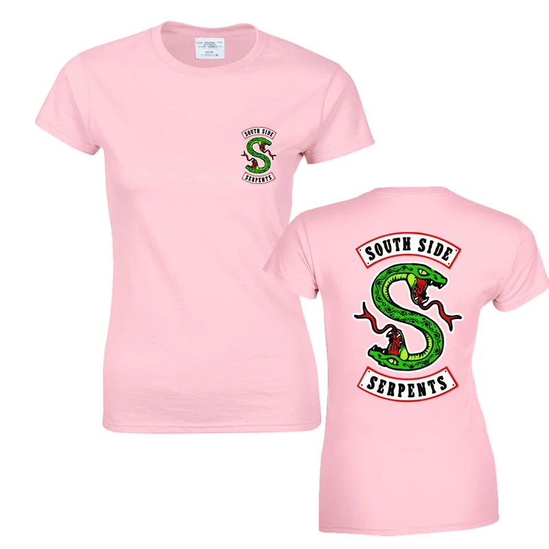 Футболка из хлопка для взрослых и женщин, летняя повседневная забавная футболка для девушек, топ, футболка(две стороны