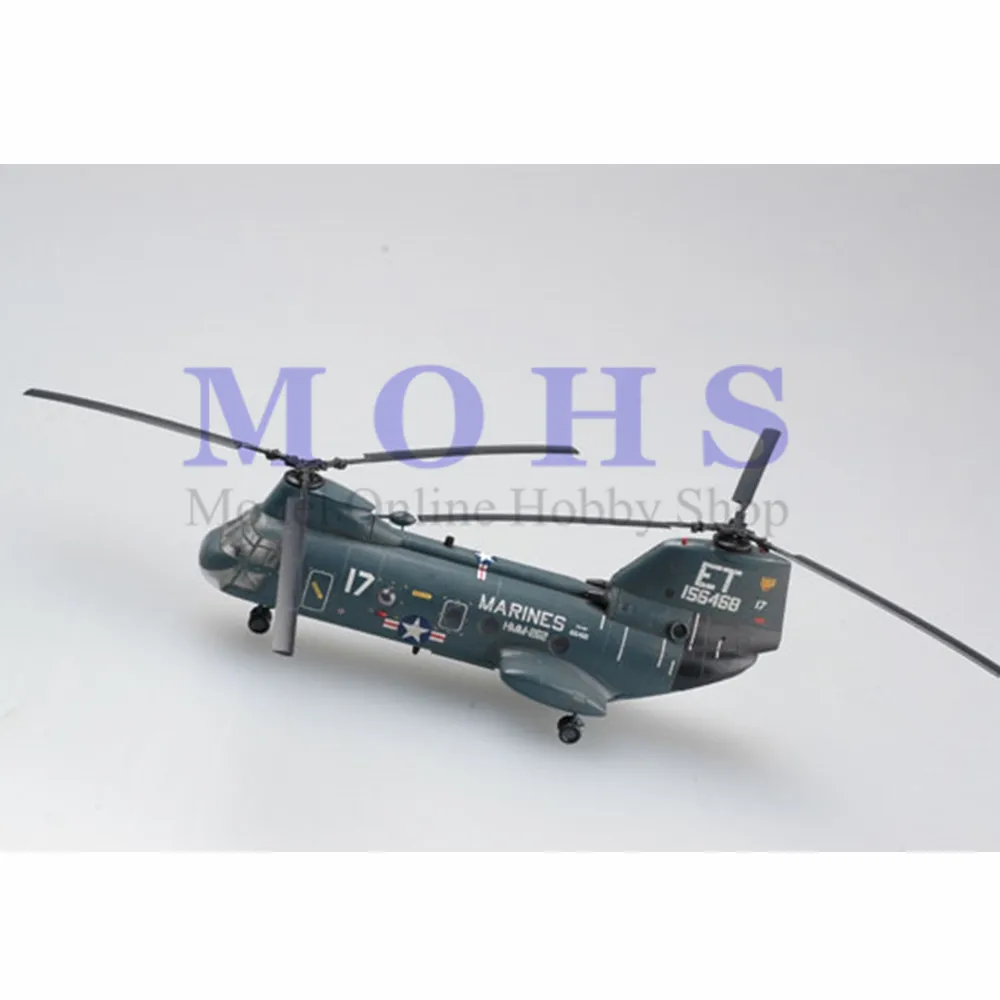 Easy Model 37002 собранная модель завершена масштабная модель весы вертолет Sea Knight CH-46F ET17 N156468 HMM-262