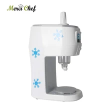 ITOP Semi-automatic Snowflakes Maker Machine Fruit Juice Store Electric Smoothies Snowflake Ice Shaved Crusher 70kgs/h Quantity automatic electric taiwanese shaved ice maker kakigori machine