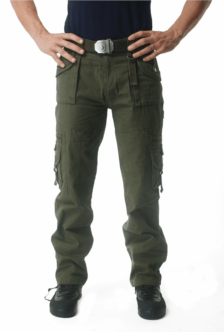 Брендовая одежда, мужские мешковатые армейские брюки-карго, Военный стиль, тактические брюки, военные карманы, для улицы, много карманов, рабочие брюки для мужчин