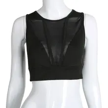 Высокая ударная Новинка для женщин для спортивного зала и фитнеса топ сексуальный глубокий V Чистая Пряжа спортивный дышащий бюстгальтер