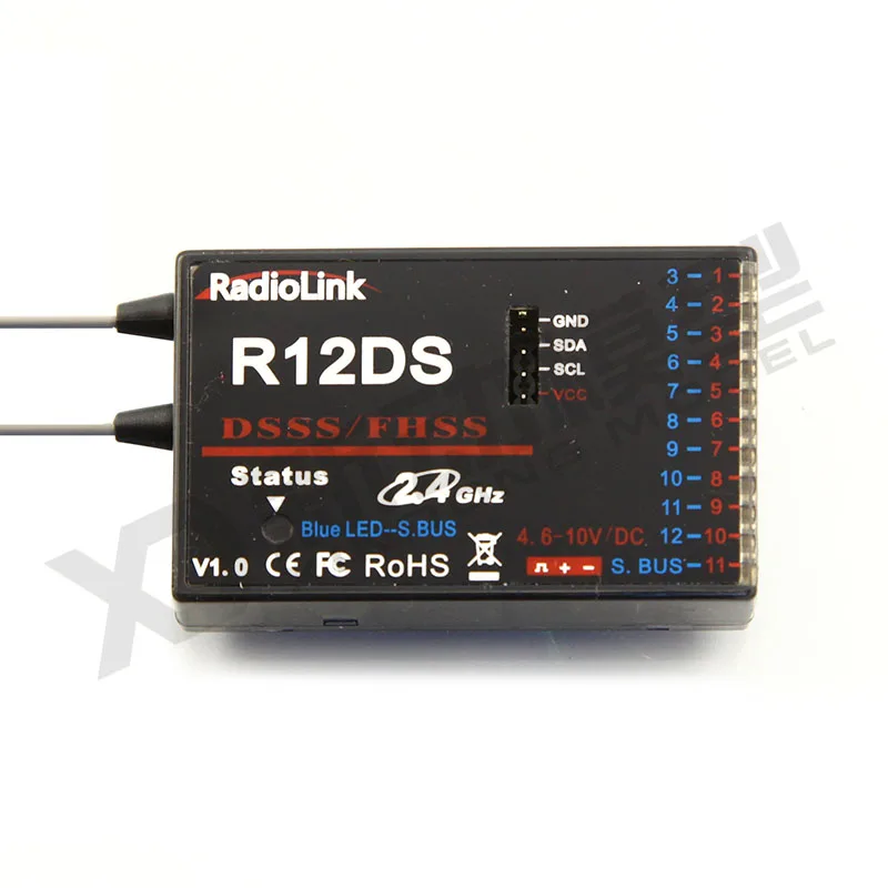 Радиоуправляемый приемник Radiolink R12DSM R12DS R9DS R8FM R6DSM R6DS R6FG 2 4G сигнал для