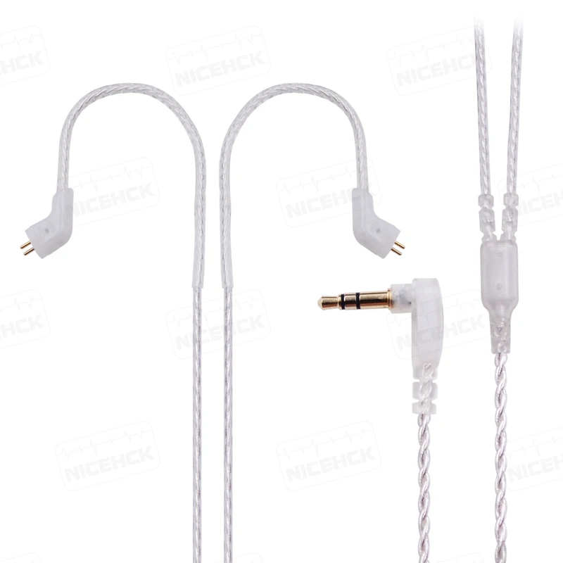 

KZ ZS10 ZST ES3 ES4 Dedicated Cable 2Pin Upgraded Silver Plated Cable 2 PIN Upgrade Cable Use For KZ ZS10/ES4 KZ AS10 KZ BA10