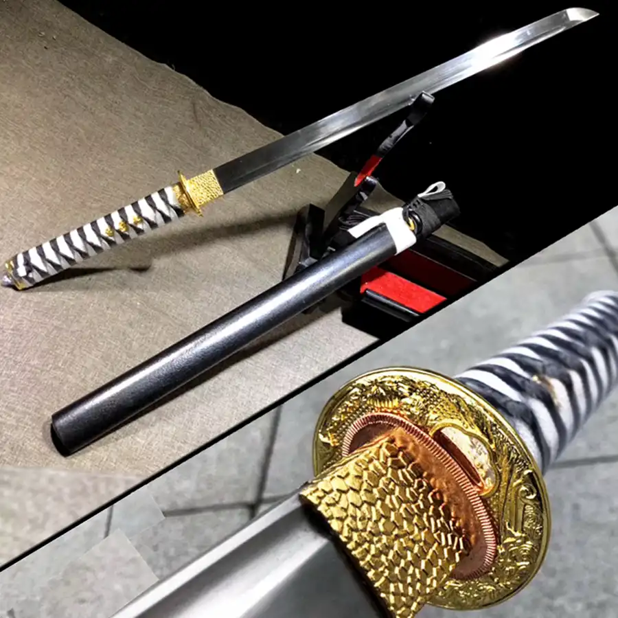 Handmade Ninja Straight Dao Sword Katana Sharp 1095 High Carbon Steel Full Tang Japanese Wakizashi Fighting Knife Saber Swords Aliexpress Handmade Ninja Straight Dao Sword Katana Sharp 1095 High Carbon Steel Full Tang Japanese Wakizashi Fighting Knife Saber Swords Aliexpress