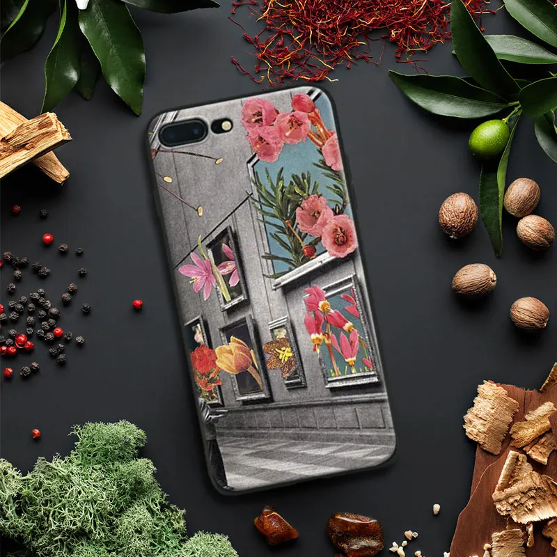 

Art Gallery Trippy Aesthetic Collages Tpu Soft Silicone Phone Case Cover Shell For Apple IPhone 5 5s SE 6 6s 7 8 Plus X 10