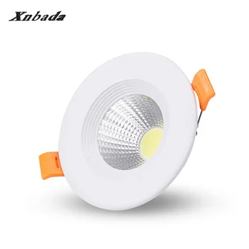

Led Ceiling Bulb 10W COB LED Downlight White / Warm White Recessed LED Spot Lamp Light Led Panel Light AC 220V Free shipping