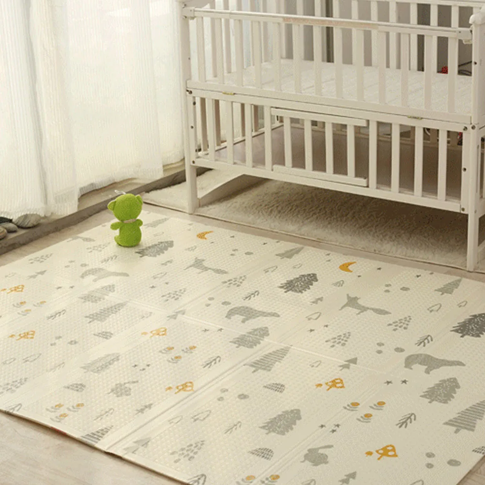 200CM*180CM Baby Play Mat Xpe Puzzle Children's Mat Thickened Tapete Baby Room Crawling Pad Folding