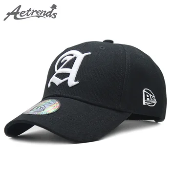 

[AETRENDS] Fashion Black Cap Man Luxury Brand Outdoor Sport Baseball Caps for Men Hat Baseball Hats Bone Masculino Z-6392