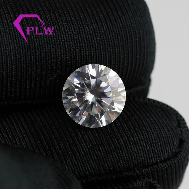 Оптовая цена EF цвет 1ct 6 5 мм ясность VVS круглой формы отличный Блестящий