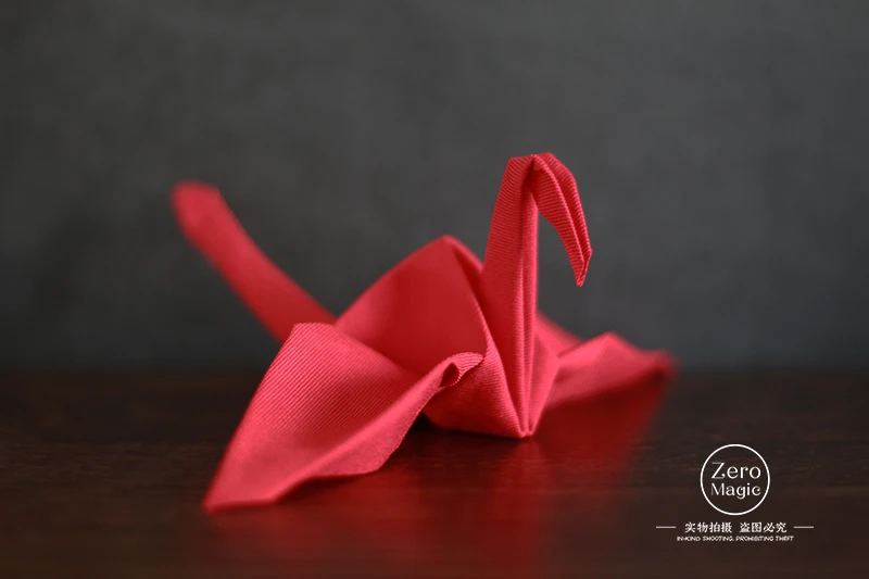 Black Doowops Origamagic Magic Tricks Scarves To Paper Crane