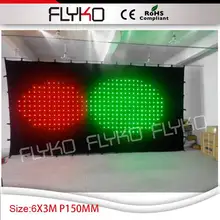 3X6 м p15cm LED стадии фон