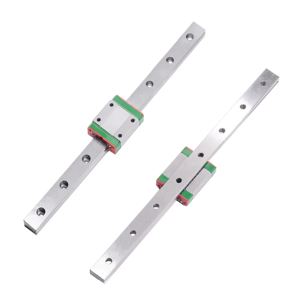 

3D print cnc parts MGN7 MGN12 MGN15 MGN9 200 300 400 500mm mini linear rail slide 1pc MGN9 linear rail guide +1pc MGN9C carriage