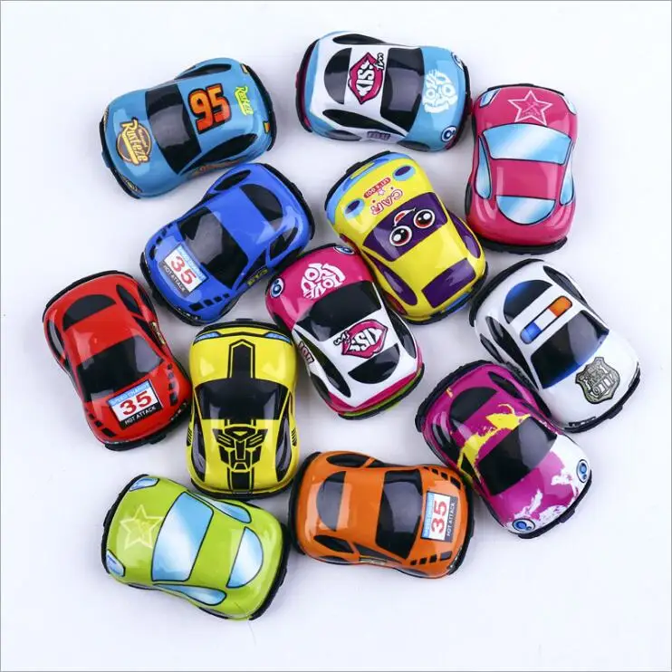 10 шт./компл. классический мальчики девочки оттягиваемая назад машина игрушка Пластик детские игрушки Игрушки для маленьких детей забавные подарок на год, развивающие WYQ - Цвет: racing car