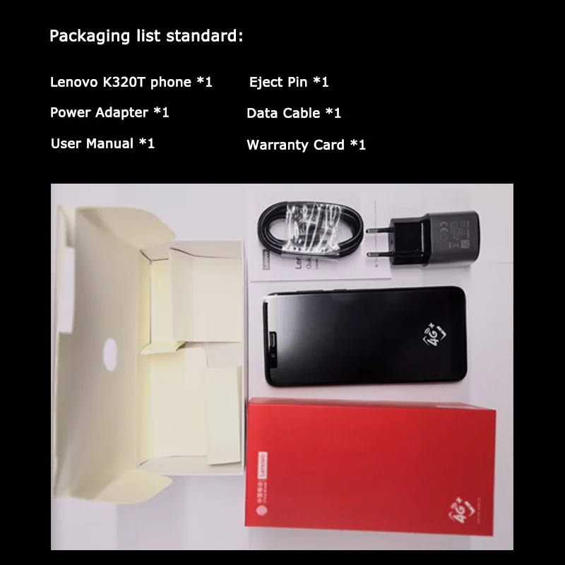 Original Global version Lenovo k320t 5.7 inch Android 7.0 4G LTE smartphone 2GB RAM 16GB ROM 8MP fingerprint 3000mAh SUPPORT OTA