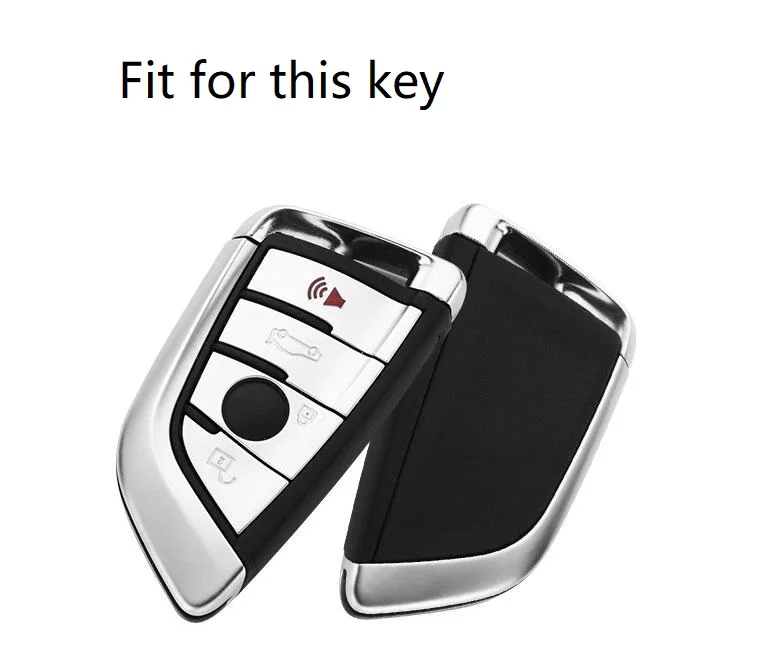 Алюминиевый сплав 3 или 4 кнопочный ключ автомобиля Чехол для BMW X6 X5 X1 X5M X6M MPV Субару Outback 218i F86 F85 F48 F46 F45 F16 F15