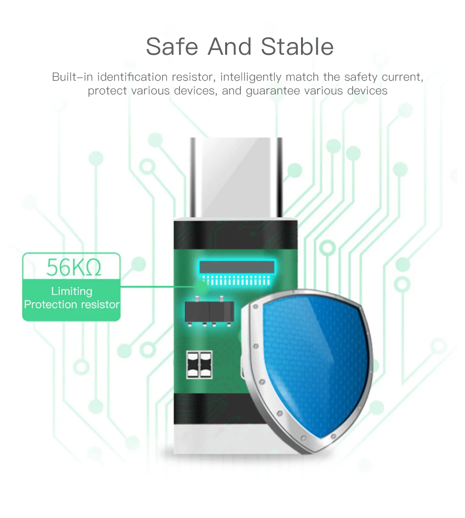 !ACCEZZ USB OTG Adapter Type C To USB Flash Converter For One Plus 5 For LG G5 G6 Xiaomi Mi 5 6 8 Samsung Galaxy S8 S9 Data Sync (9)