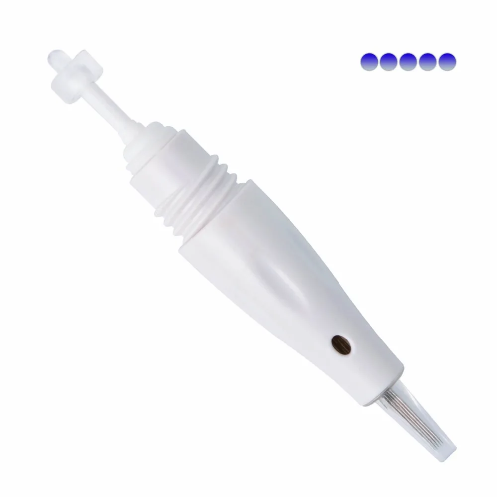 

CHUSE 5-Flat Disposable Sterilized Tattoo Machine Permanent Makeup Needle Tip for C5 C5T Eyebrow Lip Eyeliner Machine Kit 10PCS