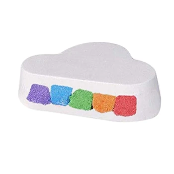 

CSS Colorful Rainbow Cloud Bath Bombs,Float On Water&Release Vivid Rainbow Color,Moisturize Dry Skin,Perfect For Spa&Girlfrien