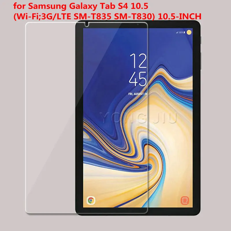 Защитная пленка для экрана из закаленного стекла для samsung Galaxy Tab S4 10,5 Wi-Fi 3g LTE SM-T835 SM-T830 защитное стекло - Цвет: SAM T835 T830