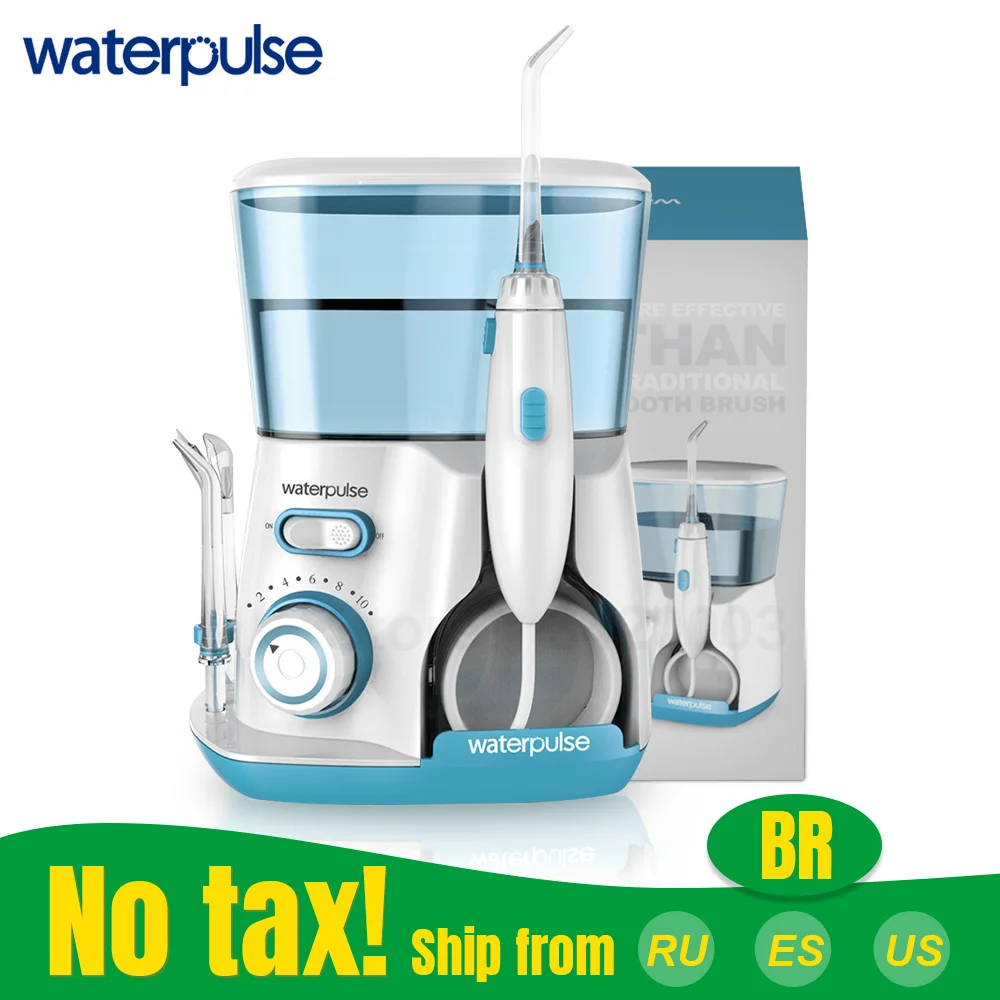 

Waterpulse V300 800ml Capacity Oral Irrigator Dental Electric Water Flosser 5 jet Pick Floss Hygiene Flossing for teeth Care